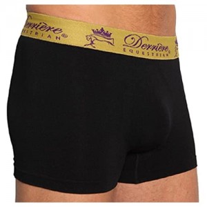 Derriere Equestrian Men's Performance Seamless Shorty Black X-Large