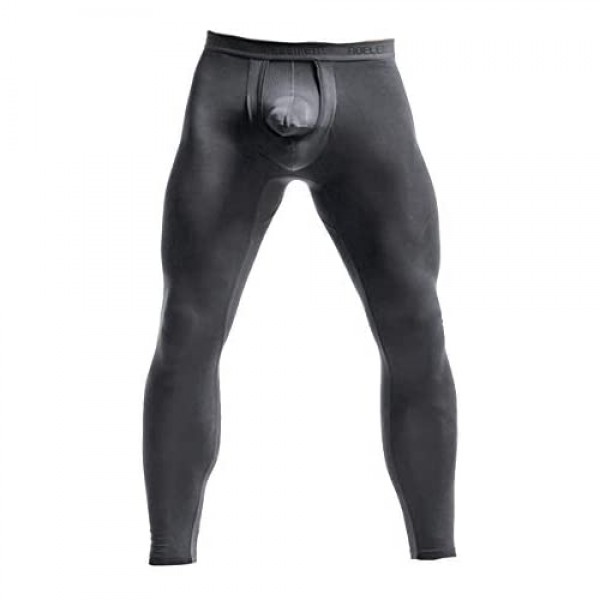 Ouruikia Men's Thermal Underwear Pants Modal Long Johns Tagless ...