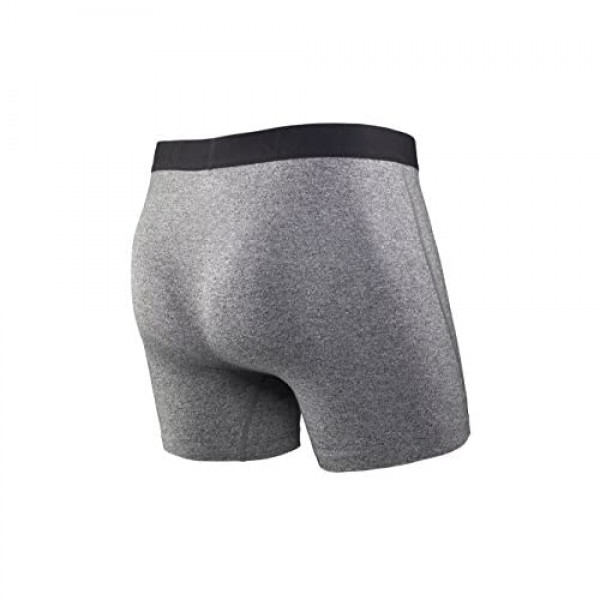 Vibe Boxer Briefs With Built-In Ballpark Pouch Support Core Pack Of 2 SAXX Men's Underwear