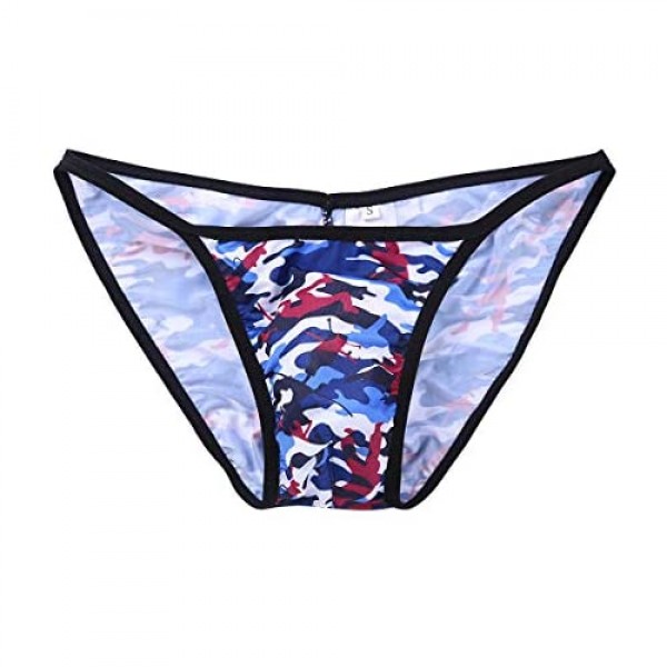 Freebily Sexy Men Bikini Thongs Camouflage Underwear Tanga G-String ...