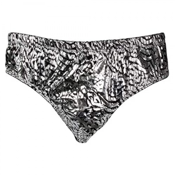 Intimo Mens Tiger Animal Print Bikini Brief Underwear