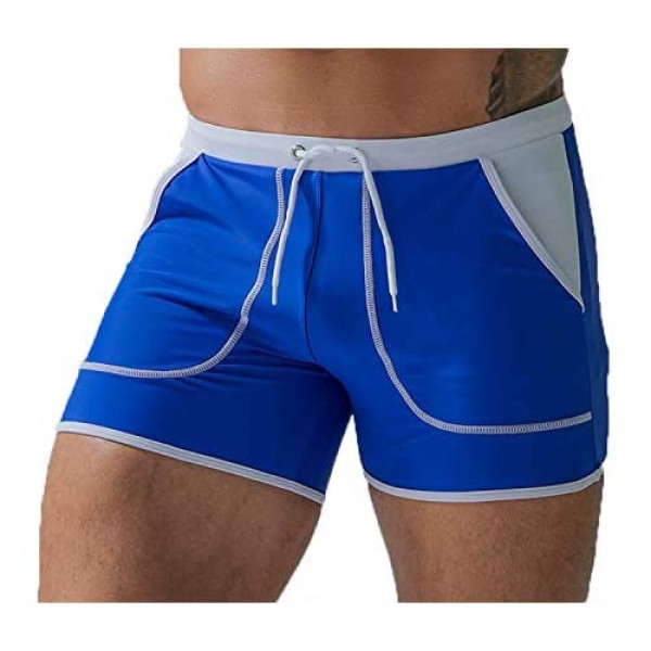 Men's Swim Tights Quick Dry Brief Shorts Stylish Swimwear Boxer ...